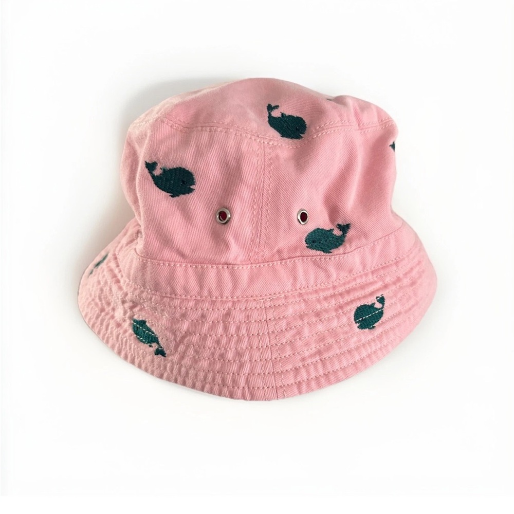 Lord & Taylor Pink Hat with Whale Design Youth Girl